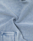 Drawstring Pocket Design Cuffed Pants