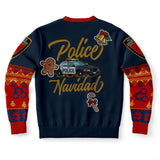 police navidad christmas ugly sweatshirt