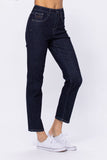 judy blue high rise rinse wash mom jeans