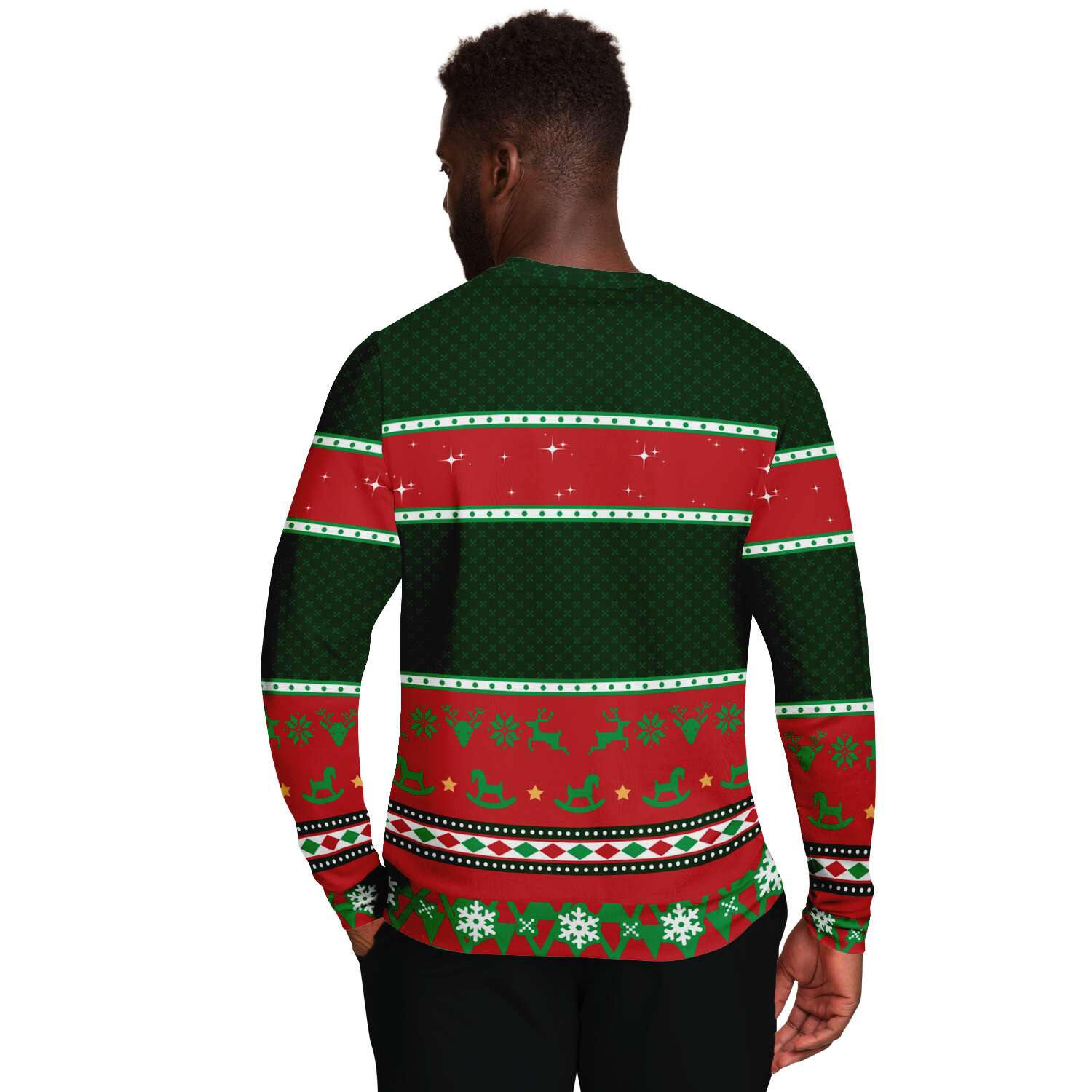 i am the reason santa has a naughty list christmas ugly sweatshirt