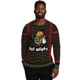 bee merry ugly christmas sweatshirt