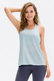 breathable cutout athletic tank