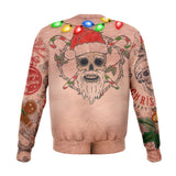 topless christmas ugly sweatshirt