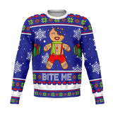 bite me ugly christmas sweatshirt