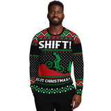 shift its christmas ugly sweatshirt