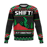 shift its christmas ugly sweatshirt