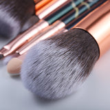 5pcs marbling makeup brushes set