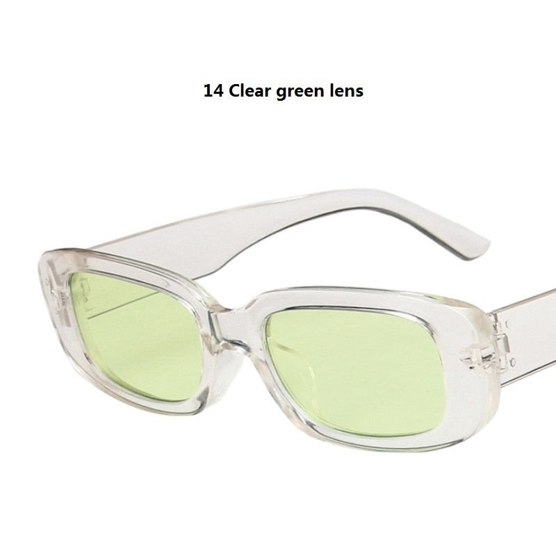 14 Clear green lens