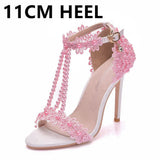 heel 11cm pink
