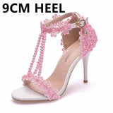 heel 9cm pink