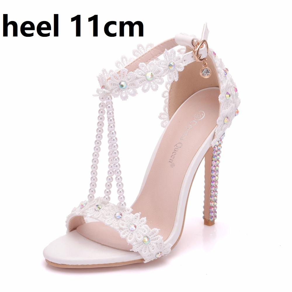 heel 11cm white