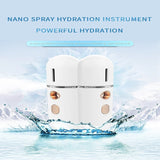 mini portable humidifier nano rechargeable facial steamer device