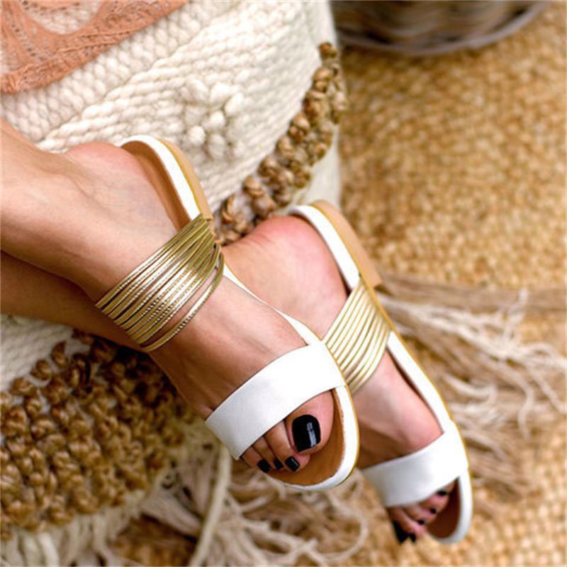 gladiator rome fashion flat sandals