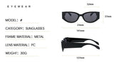 retro small frame round accessories sunglasses