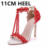heel 11cm red