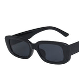anti glare uv400 rectangular retro sunglasses