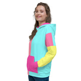 colorful happy hoodie