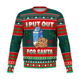 i put out for santa ugly christmas sweatshirt