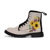 bohemian sunflower womens boots