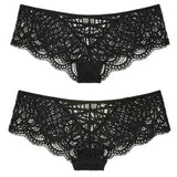 hollow out cross lace up thongs and g string panties