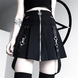 black gothic skirt