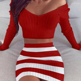 stripe red