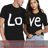 couple love printed t shirt