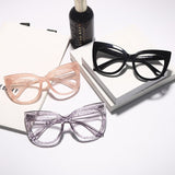 oversized glasses frame cat eye glasses