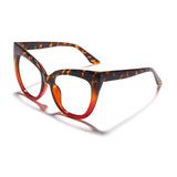 oversized glasses frame cat eye glasses