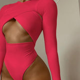 Pink bodysuit