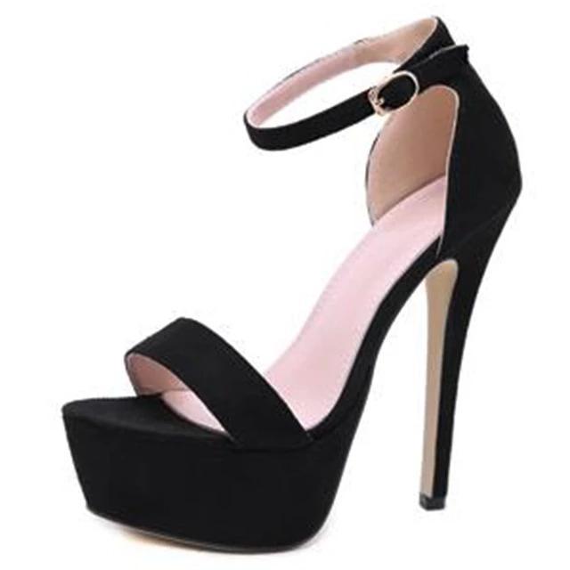 ankle strap open toe party high heel 1