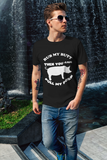 bbq barbecue lover rub my butt then you can pull my pork short sleeve t shirt