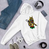 anubis ancient egyptian god of the dead gold warrior hoodie