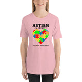 heart puzzle autistic awareness t shirt